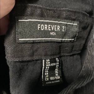 Black Overalls XL Forever21